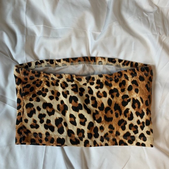 FOREVER 21 Guns N' Roses Tube Top Size S - Picture 3 of 3